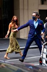 ANNA OSCEOLA Leaves Her Hotel in New York 06/18/2021