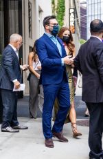 ANNA OSCEOLA Leaves Her Hotel in New York 06/18/2021