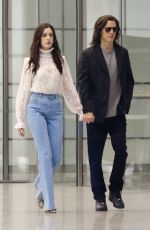 ANNE HATHAWAY and Jared Leto on the Set of WeCrashed in New York 06/07/2021