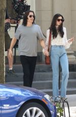 ANNE HATHAWAY and Jared Leto on the Set of WeCrashed in New York 06/08/2021
