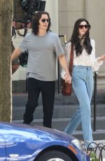 ANNE HATHAWAY and Jared Leto on the Set of WeCrashed in New York 06/08/2021
