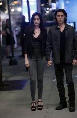 ANNE HATHAWAY and Jared Leto on the Set of WeCrashed in New York 06/10/2021