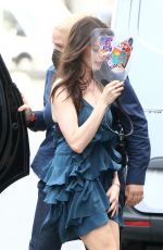 ANNE HATHAWAY Heading on the Set of WeCrashed in New York 06/25/2021
