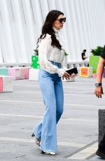 ANNE HATHAWAY on the Set of Wecrashed in New York 06/07/2021