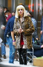ANNE HATHAWAY on the Set of WeCrashed in New York 06/11/2021