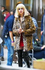 ANNE HATHAWAY on the Set of WeCrashed in New York 06/11/2021