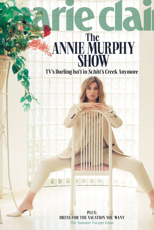 ANNIE MURPHY in Marie Claire Magazine, June 2021