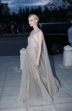 ANYA TAYLOR-JOY Arrives at Christian Dior Fashion Show in Athens 06/17/2021