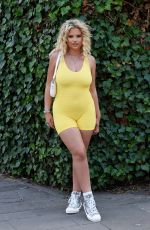 APOLLONIA LLEWELLYN in Tights Out in Manchester 06/25/2021