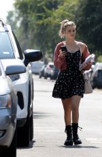 ARIANA MADIX Leaves Tom Schwartz Home in Los Angeles 06/18/2021
