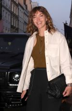 ARIZONA MUSE at Isabel Restaurant in London 06/22/2021