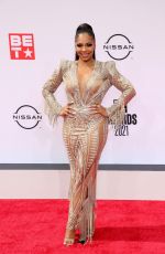 ASHANTI at 2021 BET Awards in Los Angeles 06/27/2021