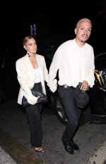 ASHLEE SIMPSON and Evan Ross at UOMA Beauty by Sharon C. Event in Hollywood 06/18/2021