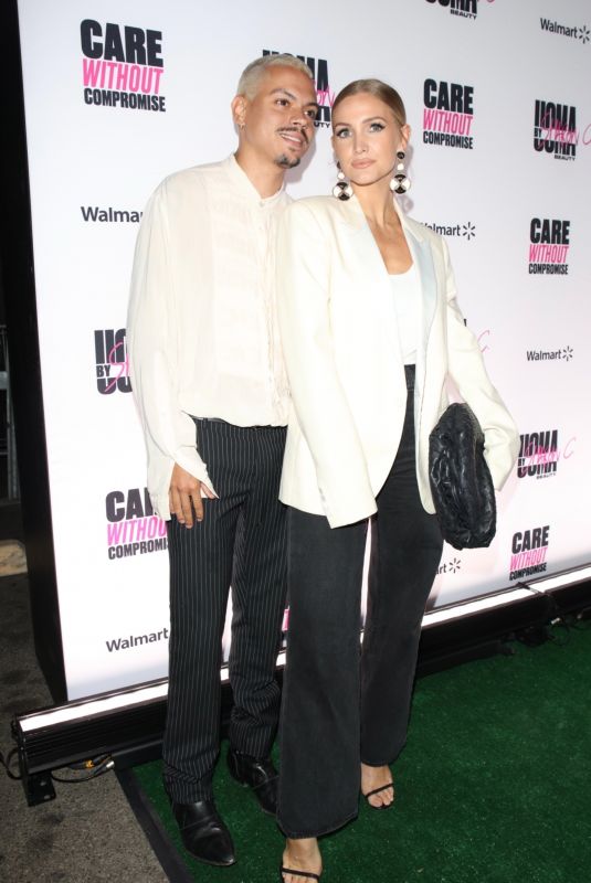 ASHLEE SIMPSON and Evan Ross at UOMA Beauty by Sharon C. Event in Hollywood 06/18/2021