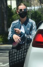 ASHLEE SIMPSON Leaves a Gym in Los Angeles 06/14/2021