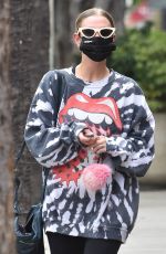 ASHLEE SIMPSON Out in Studio City 06/07/2021