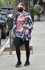 ASHLEE SIMPSON Out in Studio City 06/07/2021