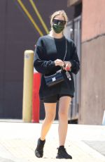 ASHLEY BENSON Out and About in West Hollywood 06/02/2021