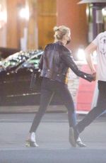 ASHLEY BENSON Out with Friends at Saddle Ranch in Hollywood 06/11/2021 