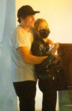 ASHLEY BENSON Out with Friends at Saddle Ranch in Hollywood 06/11/2021 