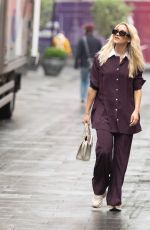 ASHLEY ROBERTS Arrives at Global Radio Studios in London 06/28/2021