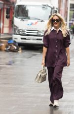 ASHLEY ROBERTS Arrives at Global Radio Studios in London 06/28/2021