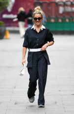 ASHLEY ROBERTS at Global Radio Studios in London 06/22/2021