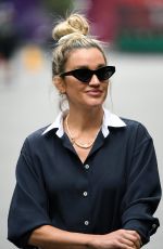 ASHLEY ROBERTS at Global Radio Studios in London 06/22/2021