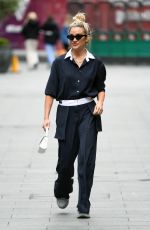 ASHLEY ROBERTS at Global Radio Studios in London 06/22/2021