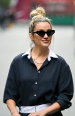 ASHLEY ROBERTS at Global Radio Studios in London 06/22/2021