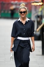 ASHLEY ROBERTS at Global Radio Studios in London 06/22/2021