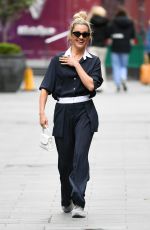 ASHLEY ROBERTS at Global Radio Studios in London 06/22/2021