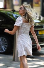 ASHLEY ROBERTS Leaves Global Radio in London 06/14/2021