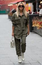 ASHLEY ROBERTS Leaves Heart FM in London 06/17/2021