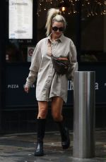 ASHLEY ROBERTS Leaves Heart FM Radio in London 06/18/2021