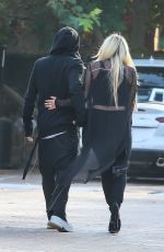 AVRIL LAVIGNE and Mod Sun Arrives at Soho House in Malibu 06/28/2021