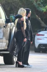 AVRIL LAVIGNE and Mod Sun Arrives at Soho House in Malibu 06/28/2021