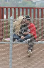 AVRIL LAVIGNE and Mod Sun at a Skate Park in Malibu 06/17/2021