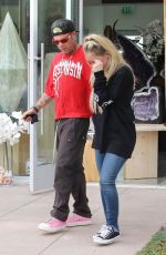 AVRIL LAVIGNE and Mod Sun at a Skate Park in Malibu 06/17/2021