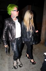 AVRIL LAVIGNE and Mod Sun at Craig