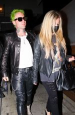 AVRIL LAVIGNE and Mod Sun at Craig