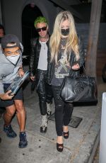 AVRIL LAVIGNE and Mod Sun at Craig