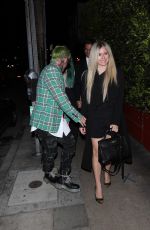 AVRIL LAVIGNE and Mod Sun at Giorgio Baldi in Santa Monica 06/27/2021