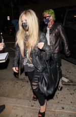 AVRIL LAVIGNE and Mod Sun Leaves Craig