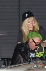 AVRIL LAVIGNE and Mod Sun on Dinner Date at Nobu in Malibu 06/08/2021