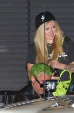 AVRIL LAVIGNE and Mod Sun on Dinner Date at Nobu in Malibu 06/08/2021