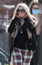 AVRIL LAVIGNE on the Set of a Music Video in Los Angeles 06/14/2021