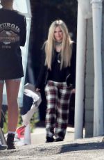 AVRIL LAVIGNE on the Set of a Music Video in Los Angeles 06/14/2021