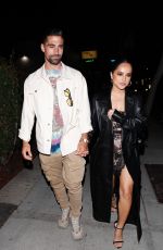 BECKY G and Sebastian Lletget at Delilah in West Hollywood 06/12/2021