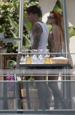 BELLA and KAILI THORNE Boating in Lake Como with Friends 06/24/2021